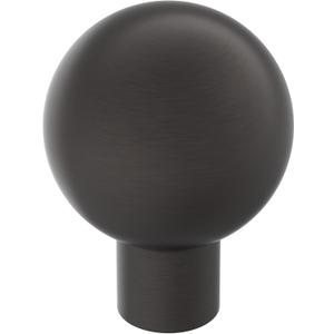 Amerock Coble 1-1/8 inch (29mm) Diameter Oil-Rubbed Bronze Cabinet Knob, BP37660ORB