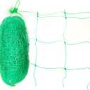 Green Garden Trellis Netting 5x100 ft Heavy Duty Polypropylene Plant Support Net for Climbing Vegetables Fruits Flowers