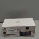 Netzu Alarm Clocks for Bedrooms Heavy Sleepers, Vibrating Alarm Clock with Bed Shaker, Night Light, RGB Display, Dimmer, Snooze for Hearing Impaired People (Black)