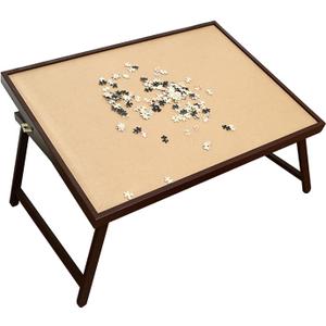 G TALECO GEAR Jigsaw Puzzle Table with Drawers, Legs and Cover, Black Puzzle Board for Adults 1500 Pieces, Puzzles Accessories, 34.3 "x 26.5"