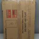 VocalStar Gold Bathroom Mirror, 18 x 26 Inch Square Corner Rectangle Brass Metal Framed Bathroom Vanity Mirrors for Wall Modern, 1/4-inch Shatterproof Glass | Ultra-Flush Hanging