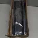 TIDYME Garage Wall Organizer | 48" Heavy-Duty Tool Storage Rack | Adjustable Double-Layer Hooks | 300 lbs Capacity | Carbon Steel Wall Mount Holder for Shovels, Rakes, Ladders & Power Tools (Black)