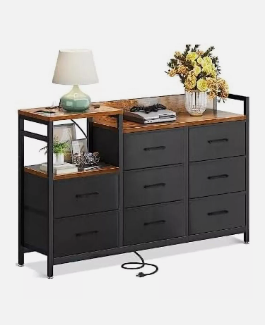 Rengue Dresser TV Stand with Charging