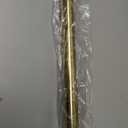 Shower Curtain Rod Tension- No Drill Non-Slip Spring Tension Shower Rod for Window or Bathroom, 43-73 inches Metal Steel, Gold