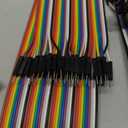 120pcs 40cm Dupont Wire Male to Female Breadboard Jumper Wires 15.7 inch 1pin-1pin 2.54mm Connector for DIY Arduino Raspberry PI 10 15 20 30 40 50 100cm Optional Multicolored Ribbon Cables