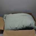 Litanika King Size Comforter Set Sage Green, 3 Pieces Lightweight Solid Comforter King Size, All Season Fluffy Down Alternative Comforter Bed Set Quilt Blanket (King (104"x90"))