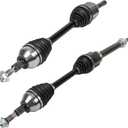 SCITOO Pair CV Axle Drive Shaft For 2015-2018 For Edge 2.0L FWD