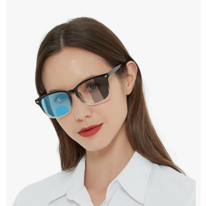 MARE AZZURO Photochromic Bifocal Reading Glasses Women Blue Light Outdoor Readers  +3.50