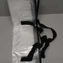 Moving Bags, Wreath Storage Bag, Garland Container, Clear Storage Bags with Handles and Zippers Moving Bag for College Carrying, Bedding, Toys Organizer, Under the Bed Storage, Black