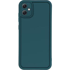 Puxicu Slim Case for Samsung Galaxy A04E, Enhanced Camera Protection, Shockproof Skin-Friendly Touch Soft Case Cover for Samsung Galaxy A04E Phone, Deep Blue