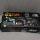 2 Pack Gel Splatter Blasters, Electric Full Auto Splat Blaster Toy Kits, 50000+, 12 Rs Per Seconds, 600 Hopper, Outdoor Team Game Activities Toy, 2 Rechargeable Batteries, Age 12+ Year Up