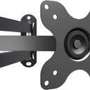 TV Wall Mount, Bracket for Most 13-32 inch LED, LCD Monitor and Plasma TVs, Max VESA 100x100mm by XINLEI (MA1330) (13-32Inch Black)