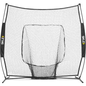 SKLZ Portable Baseball & Softball Hitting Net - Train Anywhere, Anytime | Durable & Easy Setup Skill Levels | Boosts Accuracy & Power | Ideal for Practice & Drills. (7 X 7 Feet)