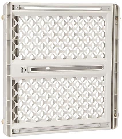 North States Pet Gate Iii Pressure Mounted White, Gray, 2 x 42 x 26"