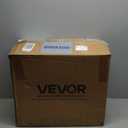 VEVOR Manual Pizza Dough Press Machine, 9.5 inch Pizza Pastry Press Plate, Stainless Steel Bread Presser, Commercial Chapati Sheet Crust Maker, Forming Machine with Handle and 100 Pcs Parchment Paper
