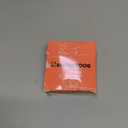 BRONZEDOG Leather Cat Collar with Bell Non Breakaway Kitten QR Tag for Girl Boy (7" - 9" for Cats, Light Brown & Gold)