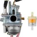 Carburetor for E-TON Viper 50/90 Polaris Predator 50/90 Scrambler 50/90 Sportsman 90 90cc 100cc ATV Yamaha JOG 90 100 90cc 100cc 4DM Manual choke Carburetor