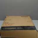 VASAGLE LILEA Collection - Side Table with Charging Station, Round End Table with Fabric Basket, Nightstand with USB Ports, for Living Room, Bedroom, Modern, Jelly Pink and Cream White ULET228R01