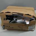 Fshibila 74" ×50" Large Baby Playpen, Baby Playard for Babies and Toddlers, Play Pens for Indoor & Outdoor, Sturdy Safety Play Yard with Soft Breathable Mesh, Anti-Fall, Grey (with MAT)