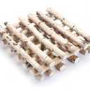 Birch Logs for Fireplace Decor&Craft-18Pcs Birch Branches for Decor Crafts
Wood Logs 0.7-1.7" Diameter,16.5" Long