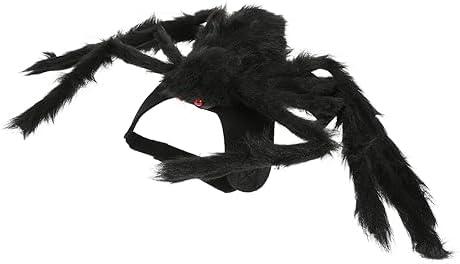 Yardwe Halloween Pet Spider Costume Dog Cat Outfit for Festive Parties Adorable Spider Design for Photos and Celebrations