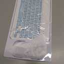 Bluetooth Keyboard 10 inch, QWERTY Layout Wireless Keyboard Ultra-Slim, Lag-Free, Silent, Compatible with iPhone iPad Computer Tablet, with Mouse