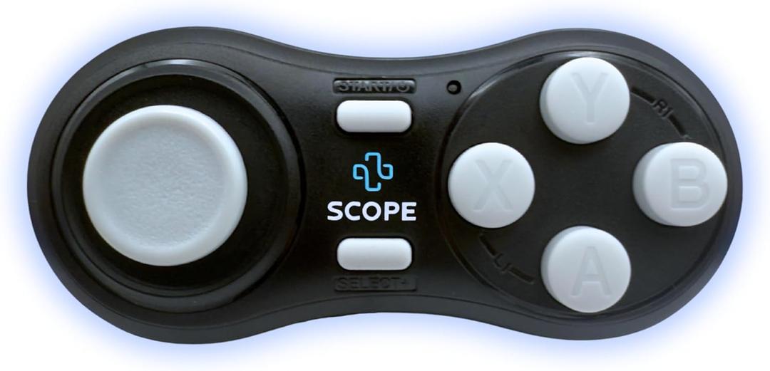 Scope Remote- Remote for Anki. Customizable with Anki Add-on, Compatible with Windows, Mac, iOS, iPad, and Android. Quizlet Compatible, Anki Controller. Midnight Black, Plus (16-18 Hours Battery)