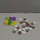 60 Pcs Mardi Gras Party Favors Includes 30 Mardi Gras Rubber Bracelets Silicone Wristbands and 30 Button Pins Badges for Carnival Birthday Party Supplies Decorations Goodie Bag Stuffers Fillers