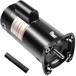 SQ1202 Pool Pump Motor 2 HP, Fit for Century A.O. Smith 2HP Single Speed, 3450 RPM, 48Y Frame, 230V, 11.2 Amps, Swimming Pool Motor