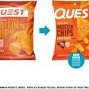 Quest Nutrition Nacho Cheese Tortilla Style Protein Chips, 18g Protein, 4g Net Carb, Low Carb, Gluten Free, 1.1 oz (Pack of 12) (EXP 11/02/26)