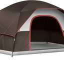 CAMPROS CP Tents for Camping 4-6 Person, Waterproof Windproof Dome Tent Camping Tents with Rainfly Easy Setup in 5 Mins, Portable Tents with Mesh Window & Carry Bag for Outdoor Camping Backyard