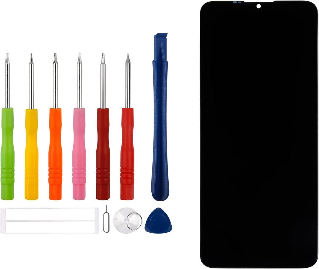 New Vvsialeek LCD Touch Screen Digitizer Assembly Replacement for T-Mobile REVVL 4+ Plus/Alcatel 3X 2020 6.52'',LCD Digitizer Touch Screen Assembly Replacement with Technical Repair Tools Kit-Black.