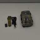 4K 60MP WiFi Trail Camera,Game Cameras with Night Vision Motion Activated Waterproof,Suitable for Outdoor Wildlife Detection, Monitoring Home Security (Green)