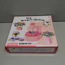 PIGETALE Fabric Flower Bouquets Toys for Girls 3 4 5 6 7 8 9 10 Years Old, DIY Arts & Crafts Kit for Kids Ages 4-8, Educational Preschool Learning Gardening Toys for Toddlers Christmas Birthday Gifts