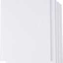 Paper Junkie 6 Pack White Blank Hardcover Books for Kids to Write Stories - Unlined Scrapbook and Journal - 18 Sheets, 36 Pages Each 7x10 inch Blank Books for Kids to Write Stories
