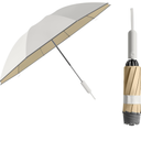 Sun Relief Design Handle Folding Inverted Reverse Umbrella ,Outdoor Rain/Sun/99 UV Protection/UPF 50 Blocker Compact Windproof/Waterproof Auto Open/Close,Portable Golf Parasol Stylish and Colorful