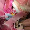 6 Set Teepee Tents Slumber Party Robes Bed,Basic,6 Pink