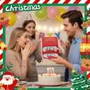 2025 Christmas Cash Gift Envelopes, Creative Money Holders for Cash and Gift Cards, Holiday Surprise Envelopes for Xmas Gifts for Men, Women, and Kids (Reindeer, 2pcs)