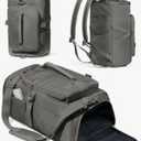 Gym Bag for Women with Shoe Compartment and Wet Pocket Convertible Gym Backpack workout Duffel Bag Multiple Pockets 30L