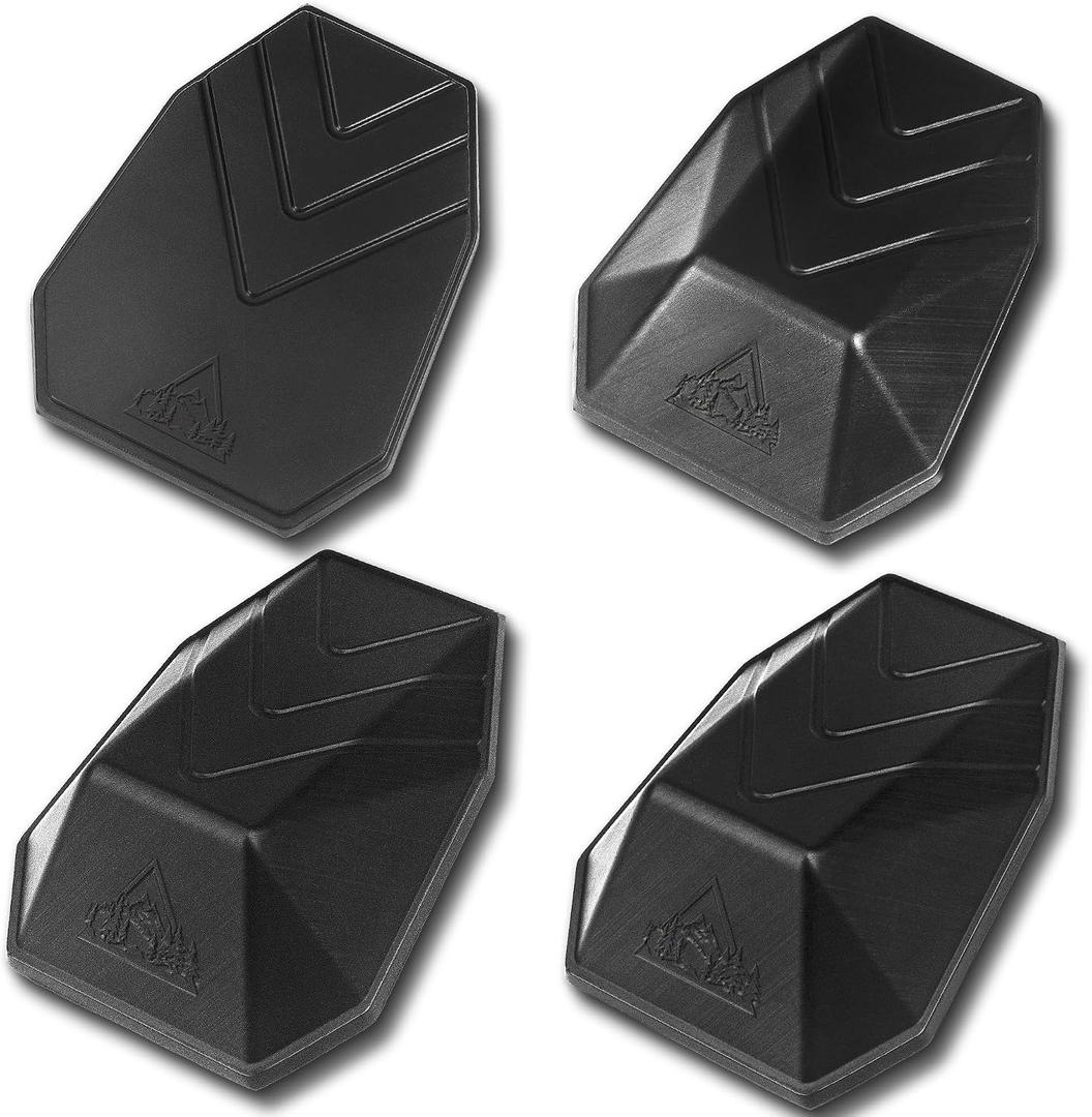Holster Wedge Kit, 4 Sizes for Enhanced Comfort and Concealment Universal Appendix Carry Pad Fits Most Brands of Gun Holsters