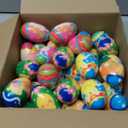 Sotiff 48 Pcs Easter Eggs Stress Balls Squeeze Easter Eggs Toy Bulk Slow Rising Stress Relief Fidget Toy for Easters Egg Hunt Basket Stuffers Fillers Party Favor Gifts(Lovely)