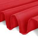 6 Pack Red Round Tablecloths 90 Inches Table Cloth Stain and Wrinkle Resistant Washable Polyester Table Cover Fabric for Party, Wedding,Dining,and Banquet Decoration
