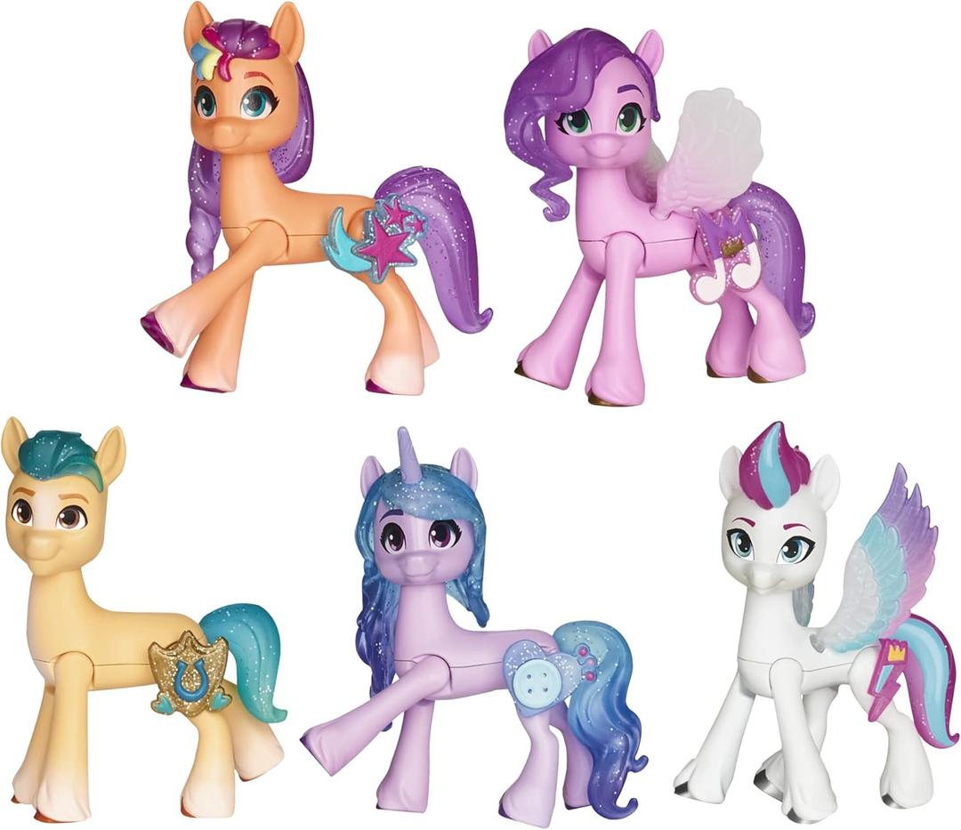 My Little Pony Toys: Make Your Mark Meet The Mane 5 Collection Set, Gifts for Kids 
