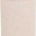 Beige Linen Tall Drum Lampshade, 10" Top x 10" Bottom x 13" High Lamp Shade, Lamp Shade Replacement for Table and Floor Lamps, Pendant Light, Handcrafted Lampshade, Easy Assembly