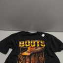 Boots On The Ground Western Style T-Shirt, Black 