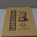 TWING Gold Picture Frames 11x14 Inch 1 Pack, Ornate Vintage Photo Frame for Wall, Display 8x10 Pictures with Mat or 11x14 without Mat, Rustic Gold