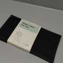 2 Pack Bar Mat, Drying Mat Household Bar Tools,Black Cocktail Bar Mat 5.9''X12''Suitable for Bar, Outdoor Camping, Home Bar Bar Mat