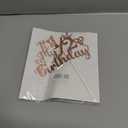 It's My 1/2 Birthday Cake Topper, Half Way to One, Sweet 6 Months, Happy 1/2 Birthday Party Decorations Supplies for Girls