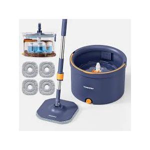 HoMettler Spin Mop and Bucket Set