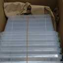 Kiddream 6-pack Clear Plastic Storage Bins with Lids, Latching Storage Box Container (Green)